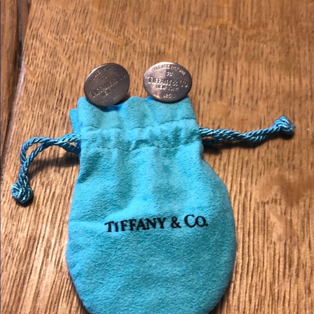 authentic Tiffany & Co cuff links